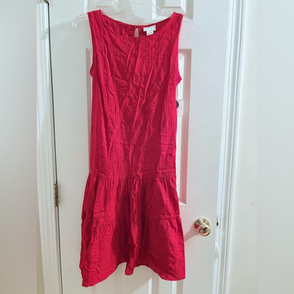 Red Sleeveless Dress